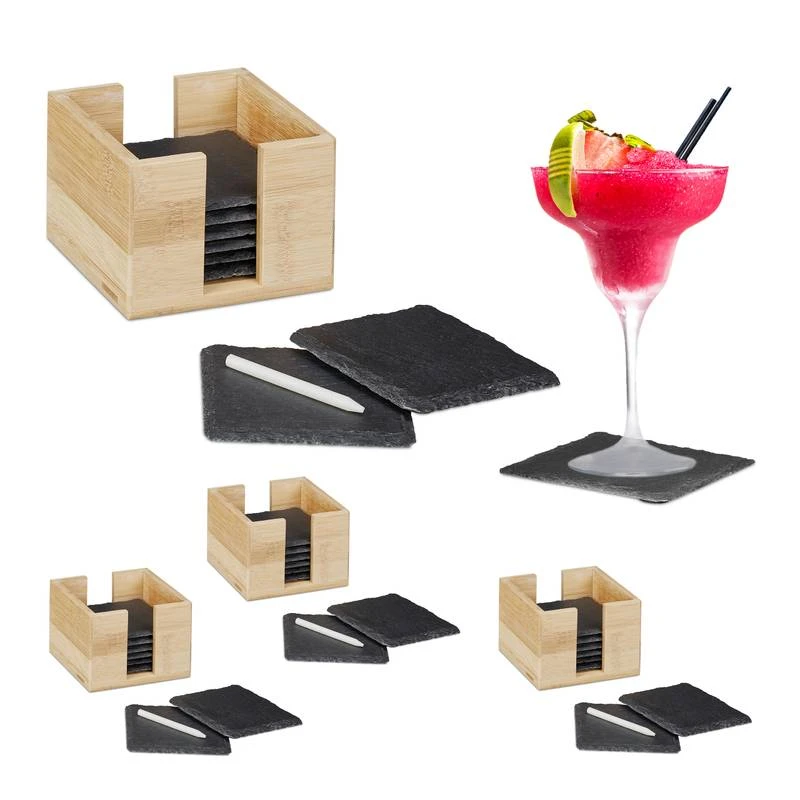 Lot De 32 Dessous De Verre Ardoise 3 Lot De 32 Dessous De Verre Ardoise