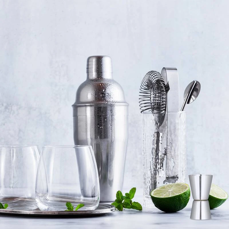 Lot De 4 Kits Cocktail 5 Pièces Inox Bar 4 Lot De 4 Kits Cocktail 5 Pièces Inox Bar – Image 2