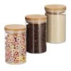 Jeu De 3 Pots De Stockage En Verre 800ml -Umbraen Boutique eb968f26c5a44988a0b97b258a699317