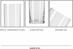 Krosno Pure Verres D’eau Haut -Umbraen Boutique ed30b3ad040c43fd832c4e0f3df498df