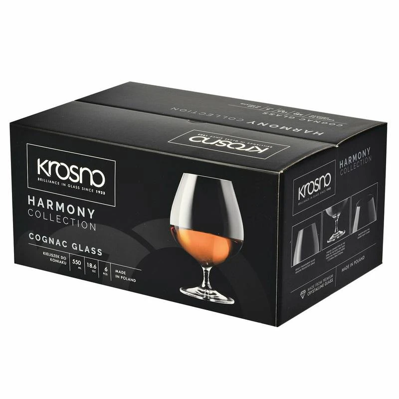 Krosno Harmony Verres à Cognac 10 Krosno Harmony Verres à Cognac – Image 8