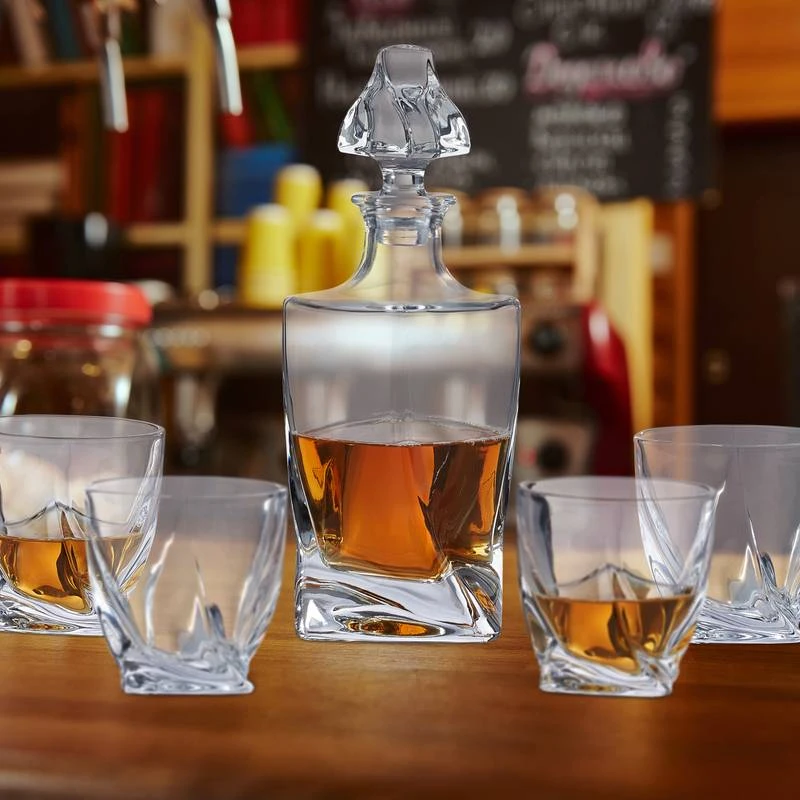 Verres à Whisky Avec Carafe 6 Verres à Whisky Avec Carafe – Image 4