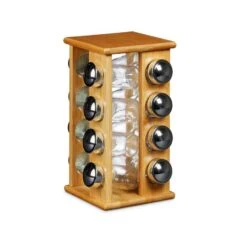 Carrousel à épices Porte-épices Bambou 15 Carrousel à épices Porte-épices Bambou -Umbraen Boutique eeafeb421b374ae4aa35e3c8f2538dd2