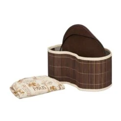 Corbeille De Pain En Bambou Marron -Umbraen Boutique ef441c4d850a41feb86f330b4670de42