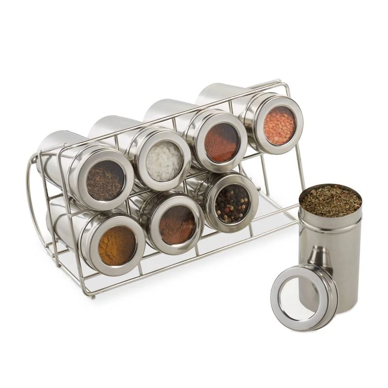 Étagère à épices Avec 8 Doses 3 Étagère à épices Avec 8 Doses