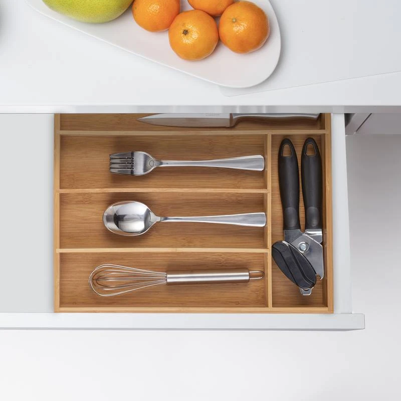 Range-couvert Bambou 5 Compartiments 4 Range-couvert Bambou 5 Compartiments – Image 2