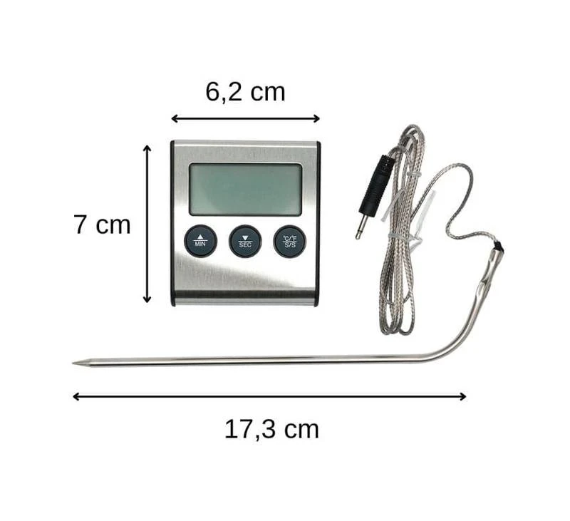 Thermomètre Cuisson Fackelmann 6 Thermomètre Cuisson Fackelmann – Image 4