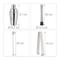 Kit à Cocktail 9 Pièces Avec Support -Umbraen Boutique f49b18fa680949769fc4f40b8c0477fd