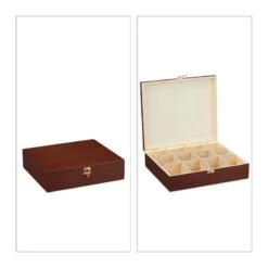 Boîte à Thé Bois 12 Compartiments -Umbraen Boutique f61ac4db795b4e3792bb55c4ae4d6155