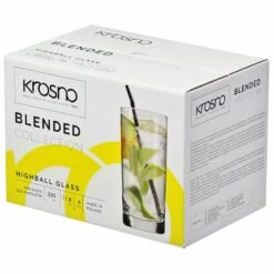 Krosno Blended Grands Verres à Boire -Umbraen Boutique f75fb332a5e04a37b8c1a3c1b361e463