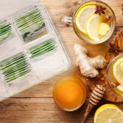 Boîte à Thé Transparente En Lot De 4 16 Boîte à Thé Transparente En Lot De 4 -Umbraen Boutique f97d3aed5a0241259276bfc8d838bf06