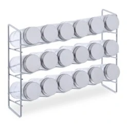 Étagère Avec 18 Pots à épices -Umbraen Boutique facf010f215f4f0fb29a3ffb625eb890