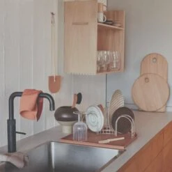 Egouttoir à Vaisselle Marron -Umbraen Boutique fb5378917cc54b94b5cb03626e7dcb1b